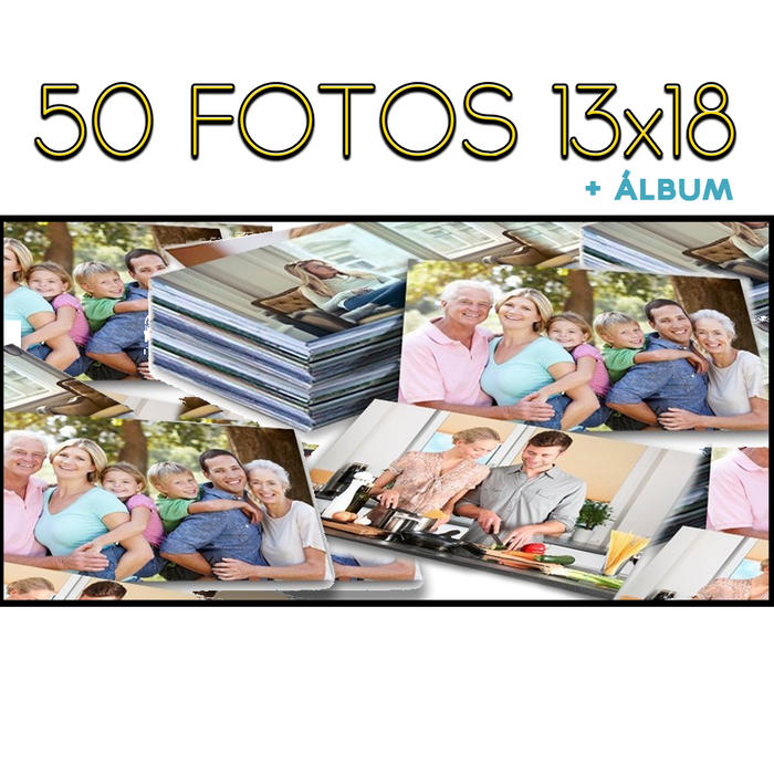 todoparaelfotografo - 50 FOTOS 13X18 MAS ALBUM
